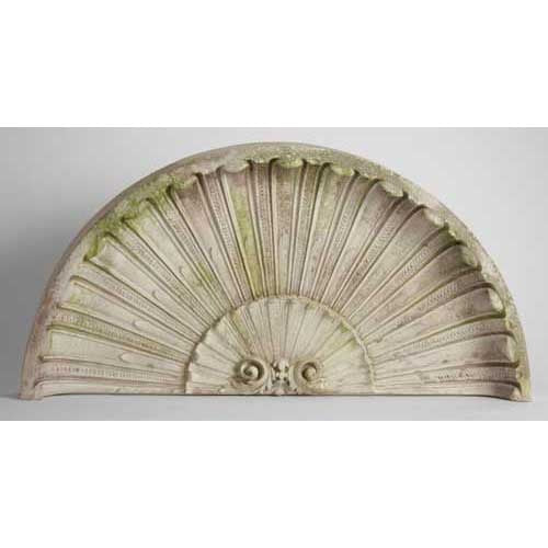 Classic Scallop Overdoor 19 Outdoor/Indoor Statue