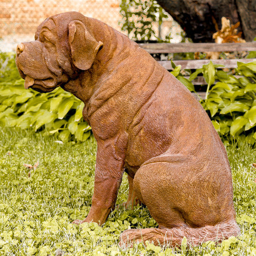 St Bernard Dog Statue (24 - Inch) Different Angle