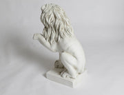Lion Garden Statue (23 - Inch) Side View