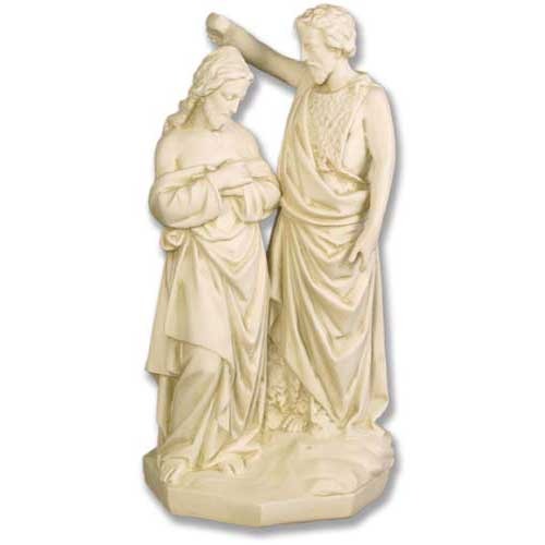 John Baptising Christ Outdoor/Indoor Statue