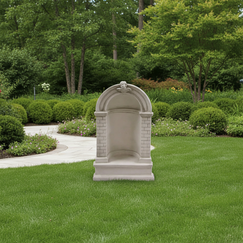 Shrine Outdoor Statue (16 - Inch) Side Angle