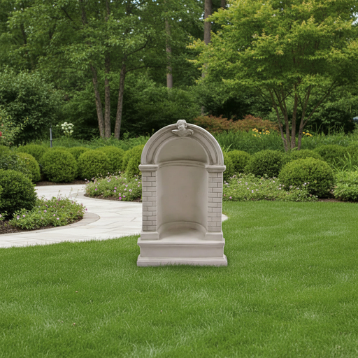 Shrine Outdoor Statue (16 - Inch) Side Angle