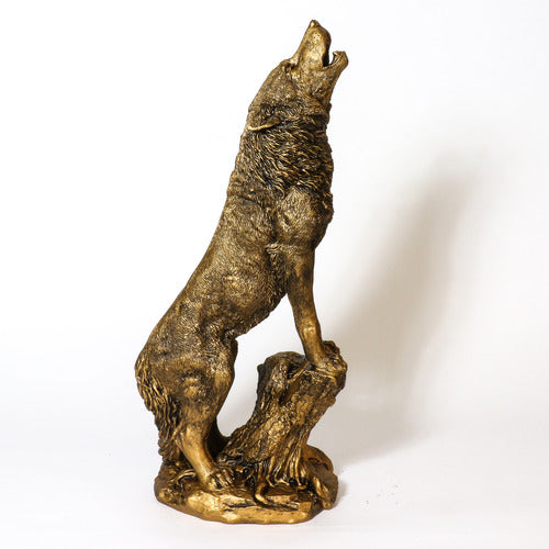 Wolf Howling Outdoor/Indoor Statue
