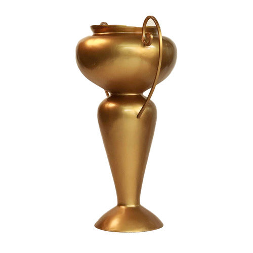 Abraham Urn W/Iron Handle 36 Outdoor/Indoor Statue