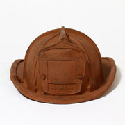 Fireman Helmet Statue Bf (6 - Inch) Side Angle
