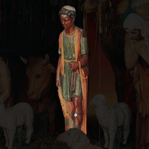 SHEPHERD BOY FOR LIFESIZE SET Outdoor/Indoor Statue