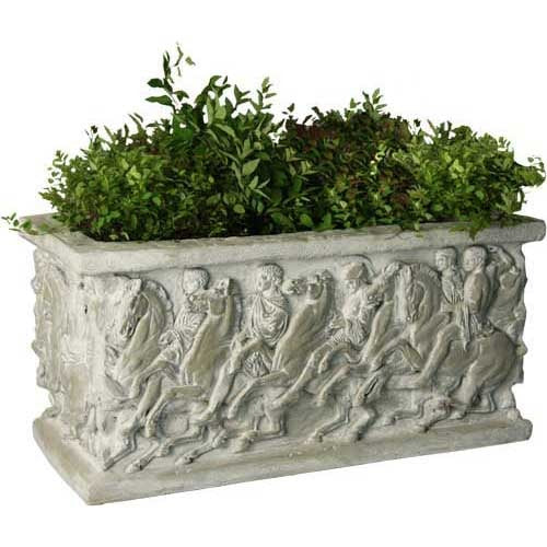 Parthenon Pot 15 (Rectangle) Outdoor/Indoor Statue