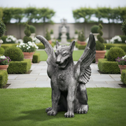Caesar's Griffin Outdoor Statue (39 - Inch) Side Angle