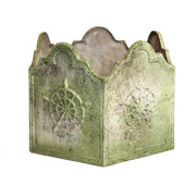 Asian 5 Sided Urn 14.5 H (R) Side Angle
