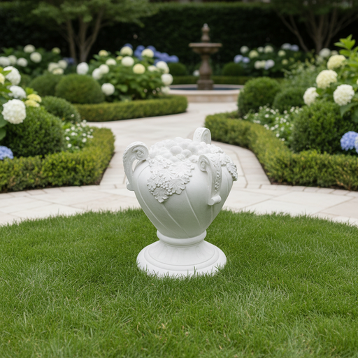 Caterina Outdoor Statue (28.5 - Inch) Side Angle