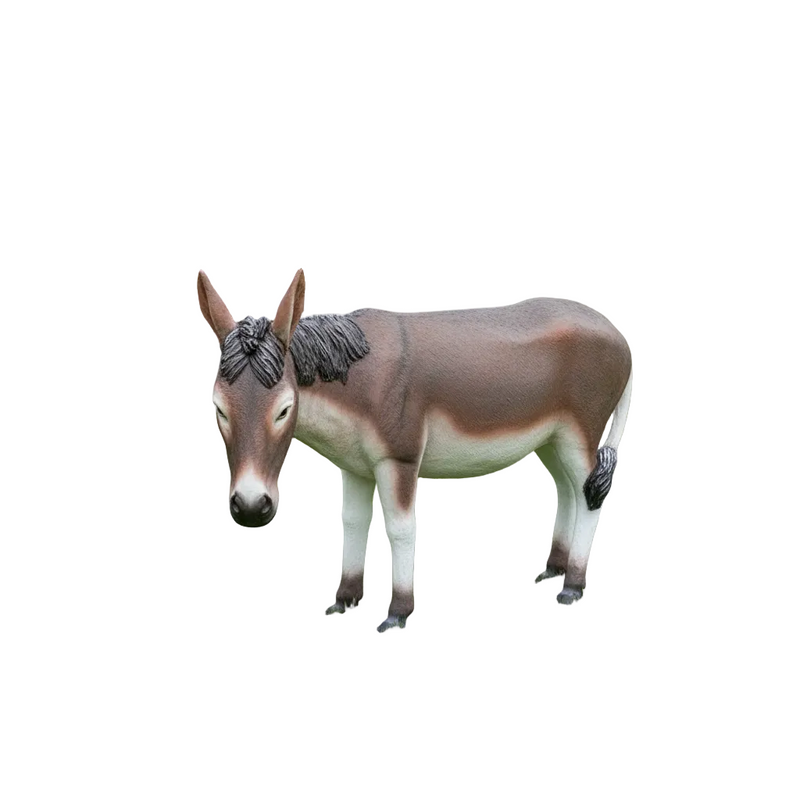 Donkey Mule Jackass Garden Statue (40-Inch)