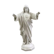 Sacred Heart of Jesus Blessing Arms Statue (37 - Inch)