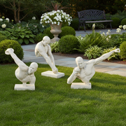 Olympic Set Fdsfdsfds Statue (24 - Inch) Side Angle