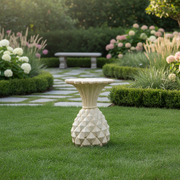 Pineapple Outdoor Statue (26 - Inch) Side Angle