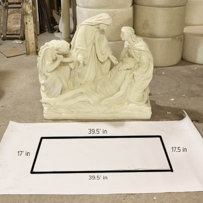 Jesus Is Removed From Cross Station 13 Outdoor/Indoor Statue