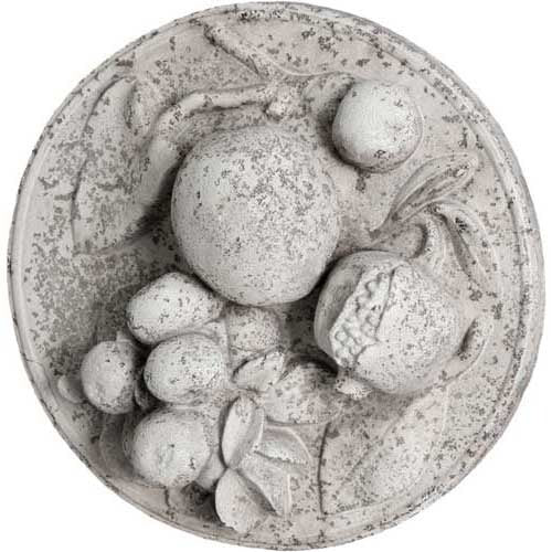 Fruit Plate Garden Plaque (5.0 - Inch)