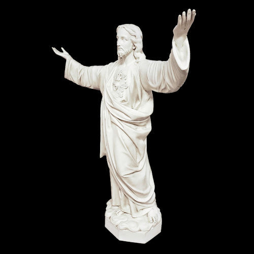 Sacred Heart Pleading 63"" Outdoor/Indoor Statue