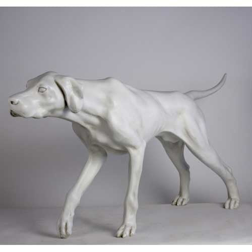 Pointer 51 W Outdoor/Indoor Statue