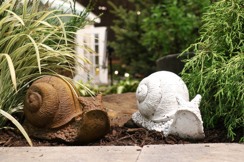 Snail Garden Statue (4.23 - Inch) Side View