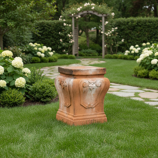 Fallon Outdoor Statue (22 - Inch) Side Angle