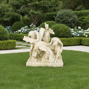 Jesus Falls the First Time Statue (21 - Inch) Side View