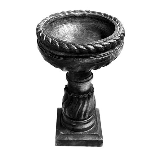 Roma Birdbath Statue (25 - Inch) Side Angle