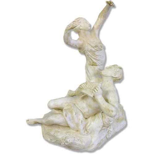 Dancer With Pan Statue (12 - Inch)