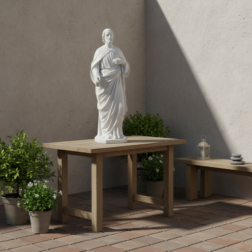 Saint Joseph Statue (57 - Inch) Side Angle