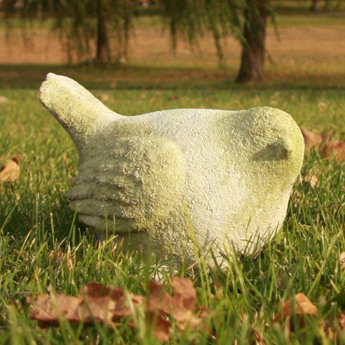 Barn Bird Garden Statue (6 - Inch) Side Angle