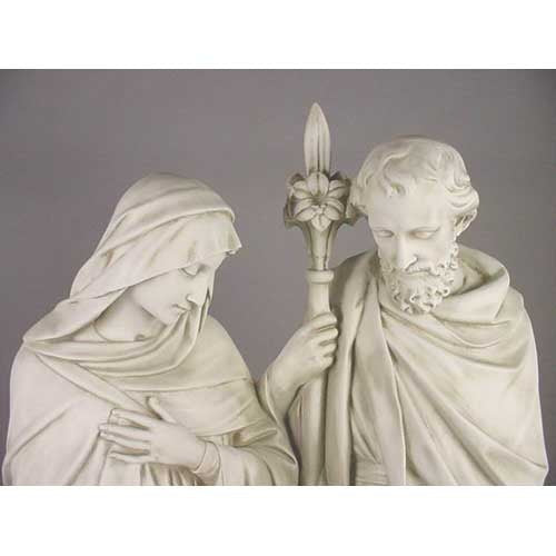 Holy Family Oversized 66"" H Outdoor/Indoor Statue