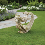 Mermaid Garden Statue (31 - Inch) Side Angle