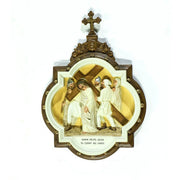 Chapel Wall Plaque Stations of the Cross Number 5 (13.5 - Inch)
