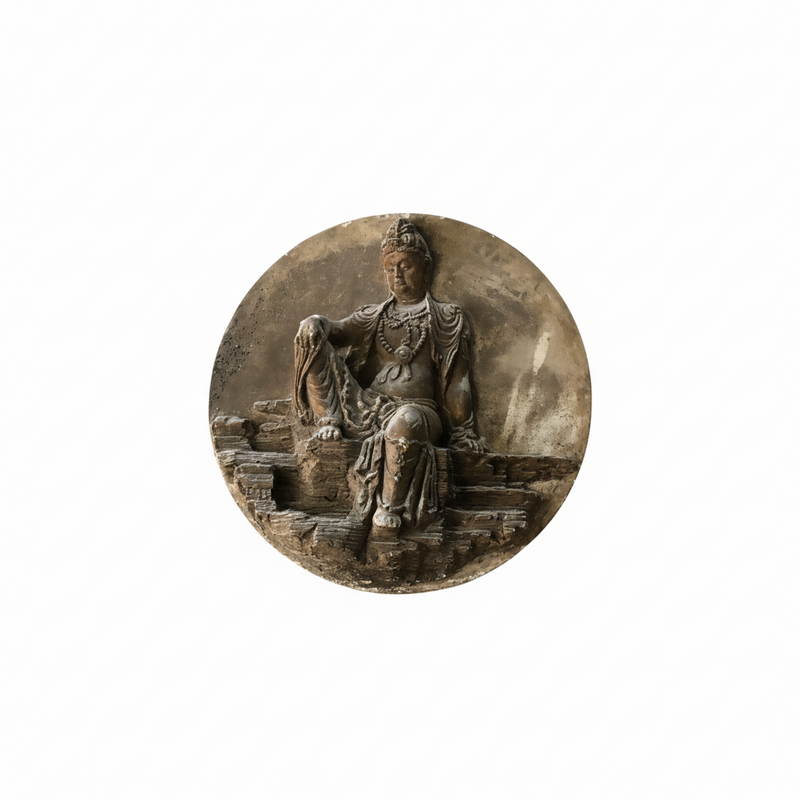 Kwan Yin Wall Plaque (36.0 - Inch)