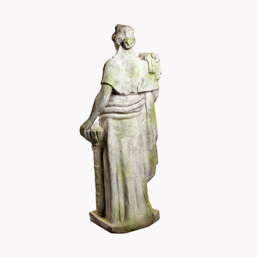 Harvest Maiden Statue (73 - Inch) Side View