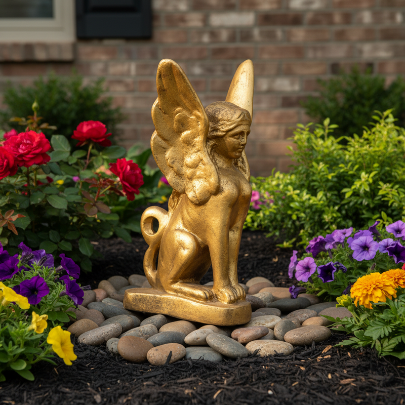 Nymph Statue (10 - Inch) Side Angle