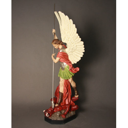 Saint Michael Slaying Satan 58 Outdoor/Indoor Statue