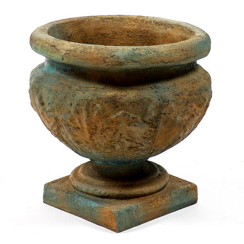 Rough Leaf Urn  16 Outdoor/Indoor Statue