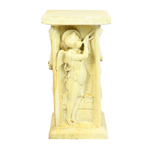 Della Robia Cherub Ped. 24 Outdoor/Indoor Statue