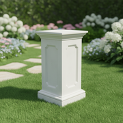 Ben Hur Square Pedestal Statue (59 - Inch) Side Angle