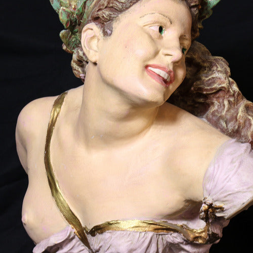 Le Danse Bust Display Decor (25 - Inch) Side View