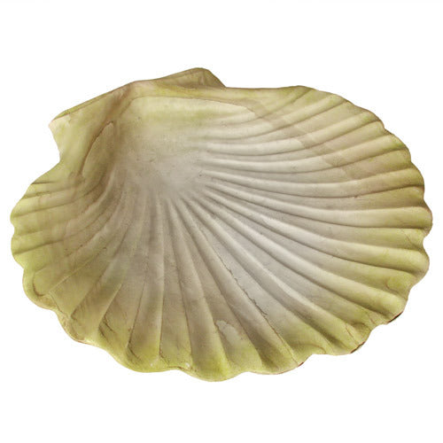 Scallop Shell Garden Statue (7-Inch)