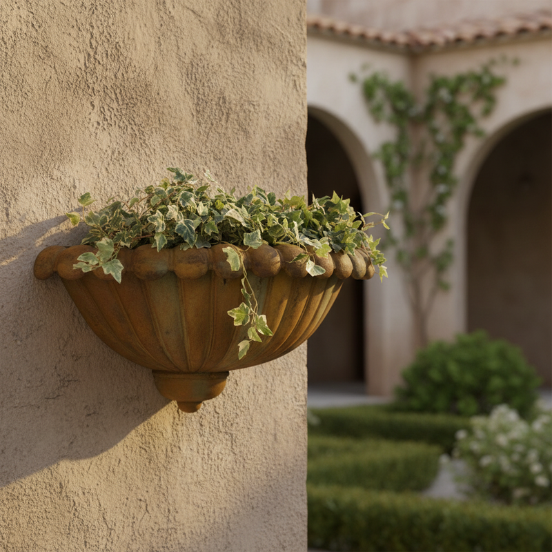 Bacara Wall Sconce Outdoor Bracket (28 - Inch) Side Angle