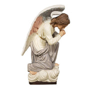 Kneeling Prayer Outdoor Catholic Statue (56 - Inch) Side View