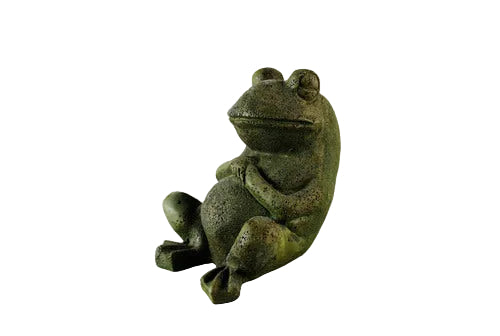 Frog Garden Statue (7-Inch)