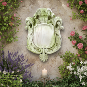 Knickerbocker Crest Outdoor Plaque (22.0 - Inch) Side Angle