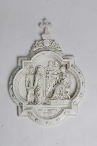Chapel Wall Plaque Stations of the Cross Number 1 (13.5 - Inch)