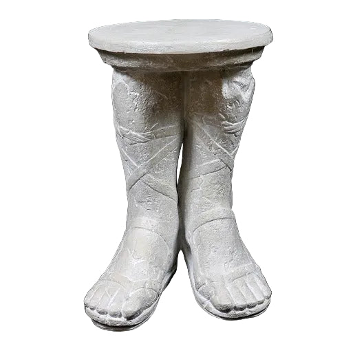 Roman Feet Outdoor Statue (21.5 - Inch)