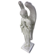Angel in prayer Outdoor Statue (40 - Inch) Side View