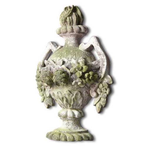 Blossoming Wall Urn 24 Outdoor/Indoor Statue