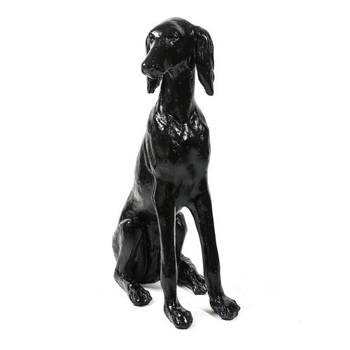 Saluki Dog Garden Statue (39 - Inch) Side View